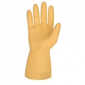 MCR Safety 5190E Unsupported Canners Unlined Latex Gloves - 18 mil - Straight Cuff