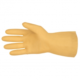 Memphis 5190E Unsupported Canners Unlined Latex Gloves - 18 mil - Straight Cuff