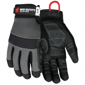 Memphis 917 Multi-Task Gloves - Synthetic Leather Palm - Kevlar Lined - Adjustable Wrist Closure
