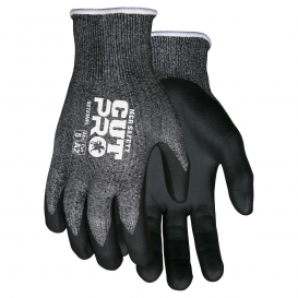 MCR Safety 92723NF Cut Pro Gloves - 13 Gauge HPPE/Synthetic Shell - Foam Nitrile Palm & Fingers