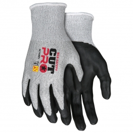 MCR Safety 92743BP Cut Pro Bi-Polymer Coated Gloves - 13 Gauge HPPE/Steel Shell