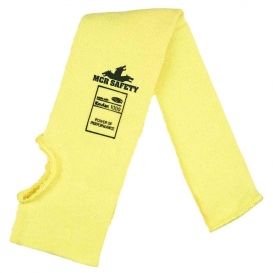 Memphis 9378KFT Kevlar/Synthetic Sleeve - 18 inch Length with Thumb Slot - Yellow