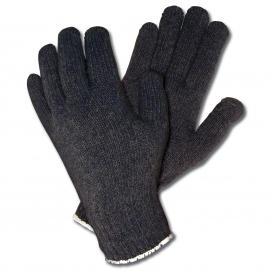 Memphis 9500B String Knit Gloves - 7 Gauge Cotton/Polyester - Black
