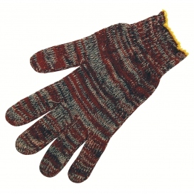 Memphis 9642M String Knit Gloves - 7 Gauge Regular Weight Cotton/Polyester - Multicolor