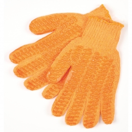 Memphis 9675M Honey Grip Gloves - 7 Guage Cotton/Polyester - PVC Honeycomb Criss-Cross