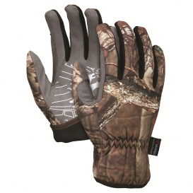 Memphis 995 Fleece Lined Multi-Task Gloves - Mossy Oak Camo Back - Synthetic Leather Palm