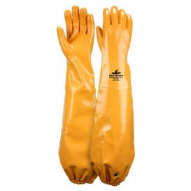 MCR Safety MG9796 Predaflex Nitrile Coated Gloves - Shoulder Length - Sandy Finish