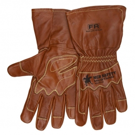Memphis MU3624G Mustang Utility Premium Goatskin Double Palm Driver Gloves - Gauntlet Cuff