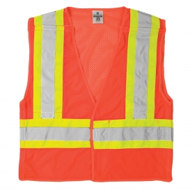 ML Kishigo 1176 Ultra-Cool Mesh Breakaway Safety Vest - Orange