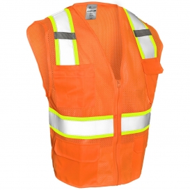 Kishigo 1196 Ultra-Cool Mesh 6-Pocket Safety Vest - Orange