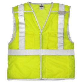 Kishigo 1505B Brilliant Series Breakaway Safety Vest - Yellow/Lime