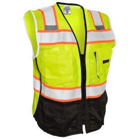 Professional Airlines FLIGHT Kishigo Reflective Yellow Safety Vest costume  pilot