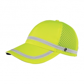 ML Kishigo 2854 Baseball Cap with Snaps - Yellow/Lime