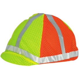 ML Kishigo 2871 Two Tone Hard Hat Cover - Lime/Orange