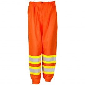 Kishigo 3116 Ultra-Cool Contrast Mesh Safety Pants - Orange