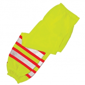 ML Kishigo 3117 Ultra-Cool Contrast Mesh Safety Pants - Yellow/Lime