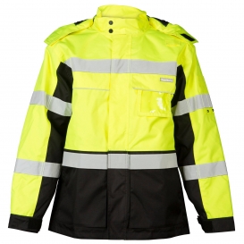 Yellow Hi-Vis Bomber Jacket Cl, SAF3480