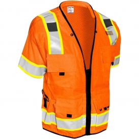 ML Kishigo S5011 Professional Type R Class 3 Surveyor Safety Vest - Orange