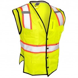 Kishigo T341 Fall Protection Safety Vest - Yellow/Lime