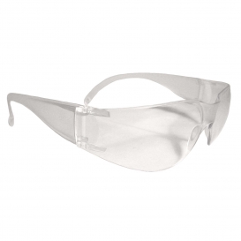 Radians Mirage USA Safety Glasses - Clear Frame - Clear Lens