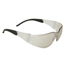 Radians MRR190ID Mirage RT Safety Glasses - Black Temple Tips - Indoor/Outdoor Mirror Lens