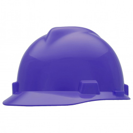 MSA 10057421 V-Gard Cap Style Hard Hat - 1-Touch Suspension - Purple
