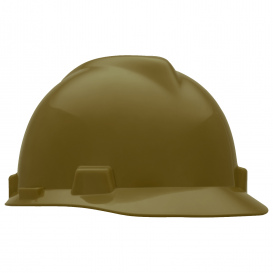 MSA 10058630 Super-V Cap Style Hard Hat - 1-Touch Suspension - Gold