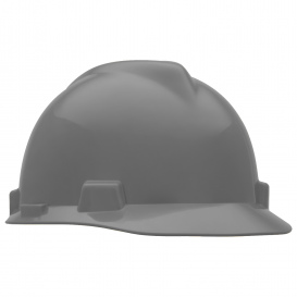MSA 10058634 Super-V Cap Style Hard Hat - 1-Touch Suspension - Navy Gray