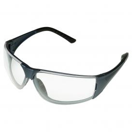 MSA 10070917 Easy-Flex Safety Glasses - Gray Frame - Clear Lens