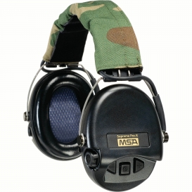 MSA 10082167 Supreme Pro-X Headband Ear Muffs - 18dB NRR - Camo
