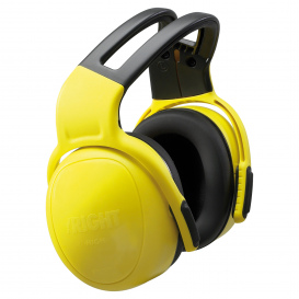 MSA 10087399 left/RIGHT Headband Style NRR 28 Earmuffs - Yellow