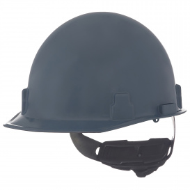 MSA 10095325 Thermalgard Cap Style Hard Hat - Fas-Trac Suspension - Steel Gray
