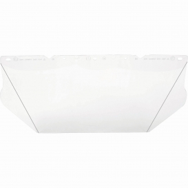 MSA 10115839 V-Gard Contoured Visor - Clear w/ Anti-Fog/Anti-Scratch Lens