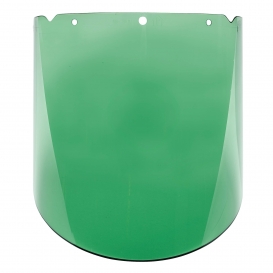 MSA 10115854 V-Gard Molded Visor - Green Tinted