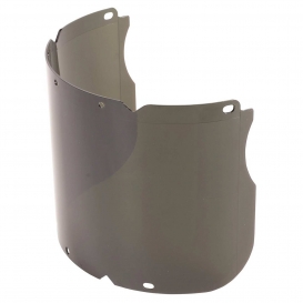 MSA 10115862 V-Gard Molded Polycarbonate Visor - Shade 5 IR (Chin Protector NOT Included)