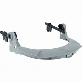 MSA 10121267 V-Gard Faceshield Frame for MSA Slotted Caps - Gray