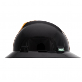 MSA 10194779 V-Gard NFL Full Brim Hard Hat - Pittsburgh Steelers