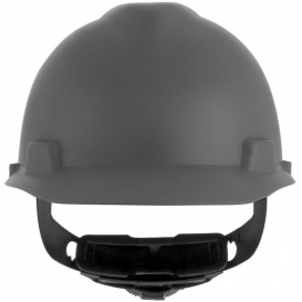 MSA 10203084 V-Gard Hard Hat - Fas-Trac Suspension - Matte Grey