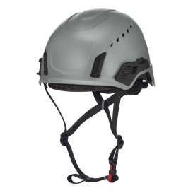 MSA 10242633 V-Gard H2 Vented Safety Helmet - Ratchet Suspension - Gray