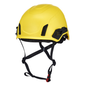 MSA 10242637 V-Gard H2 Safety Helmet - Ratchet Suspension - Yellow