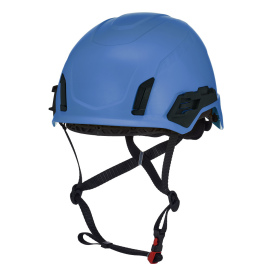 MSA 10242638 V-Gard H2 Safety Helmet - Ratchet Suspension - Blue