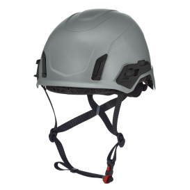 MSA 10242639 V-Gard H2 Safety Helmet - Ratchet Suspension - Gray