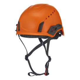 MSA 10242807 V-Gard H2 Vented Safety Helmet - Ratchet Suspension - Orange