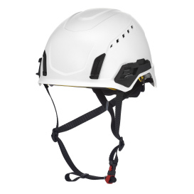 MSA 10242813 V-Gard H2 Vented Safety Helmet with Mips - Ratchet Suspension - White