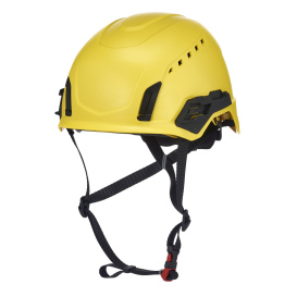 MSA 10242815 V-Gard H2 Vented Safety Helmet with Mips - Ratchet Suspension - Yellow