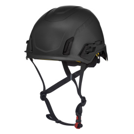 MSA 10242823 V-Gard H2 Safety Helmet with Mips - Ratchet Suspension - Black