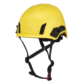 MSA 10242824 V-Gard H2 Safety Helmet with Mips - Ratchet Suspension - Yellow