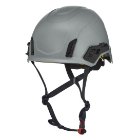 MSA 10242826 V-Gard H2 Safety Helmet with Mips - Ratchet Suspension - Gray