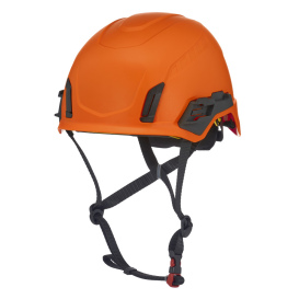 MSA 10242827 V-Gard H2 Safety Helmet with Mips - Ratchet Suspension - Orange