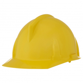 MSA 454721 Topgard Cap Style Hard Hat - 1-Touch Suspension - Yellow